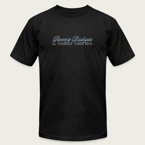 Recovery Dialogues and Sober Stories Official Logo - Unisex Jersey T-Shirt by Bella + Canvas