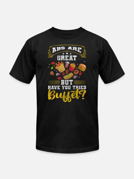 Meal Connoisseur Drinks - Unisex Jersey T-Shirt by Bella + Canvas - black