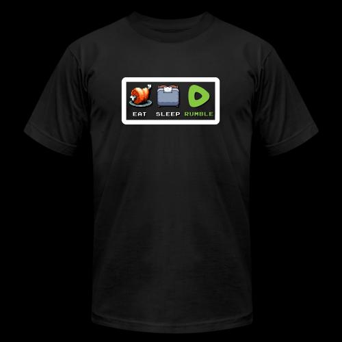 Eat Sleep Rumble merch - Unisex Jersey T-Shirt by Bella + Canvas