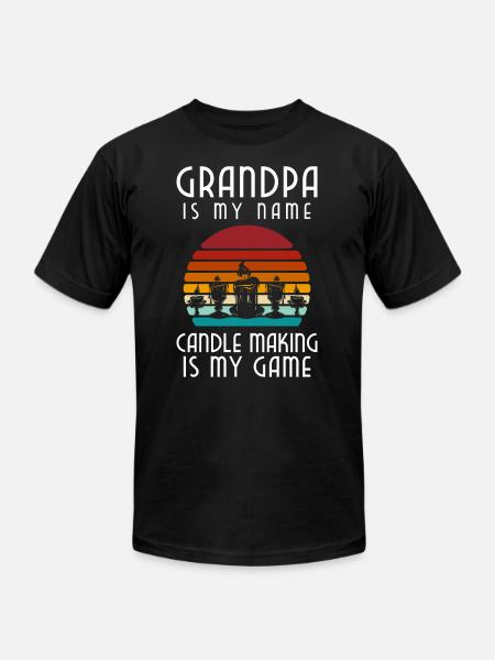 Candle Deco Passion - Unisex Jersey T-Shirt by Bella + Canvas - black