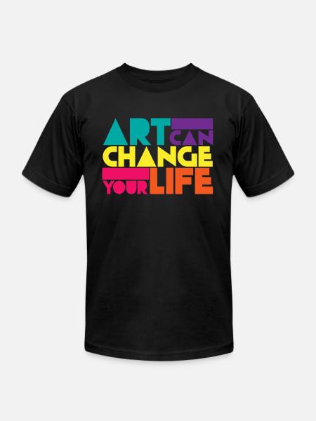 Artist - Unisex Jersey T-Shirt by Bella + Canvas - black