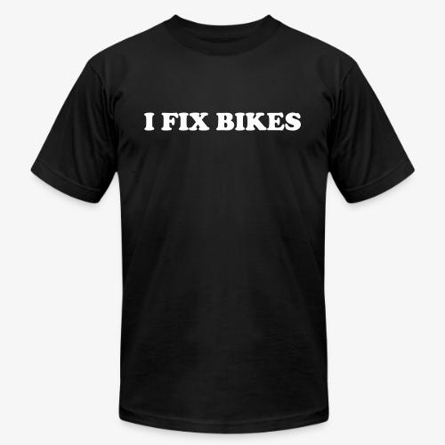 i fix bikes - Unisex Jersey T-Shirt by Bella + Canvas
