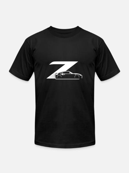 370Z Silhouette Fairlady Fast Sportscar Tuner Gift - Unisex Jersey T-Shirt by Bella + Canvas - black