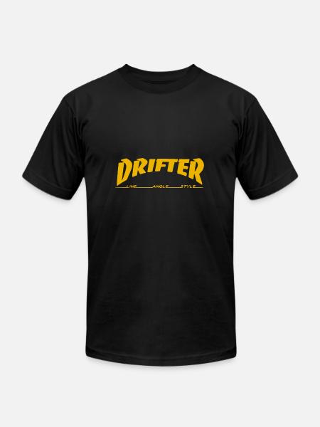 Drifter Drifting Drift Drifter Apparel Gift Idea - Unisex Jersey T-Shirt by Bella + Canvas - black