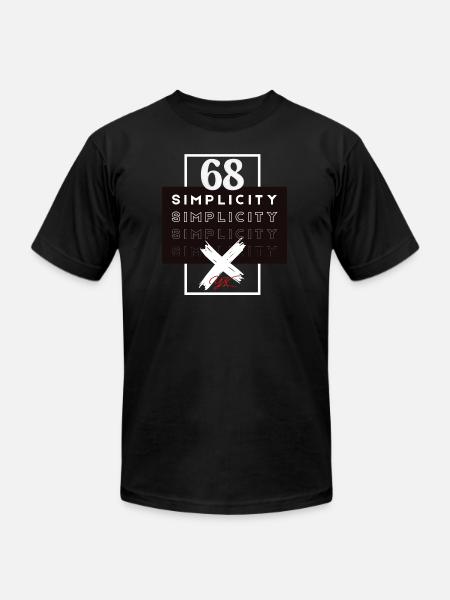 Simplicity - Unisex Jersey T-Shirt by Bella + Canvas - black