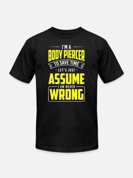 Piercing Piercing Jewellery Studio - Unisex Jersey T-Shirt by Bella + Canvas - black