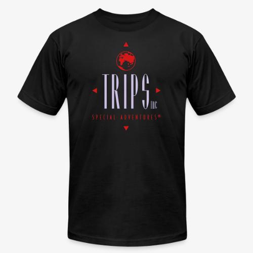 Original Trips Inc.™ Logo Multicolored Design - Unisex Jersey T-Shirt by Bella + Canvas