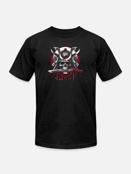 Samurai's Last Stand - Unisex Jersey T-Shirt by Bella + Canvas - black