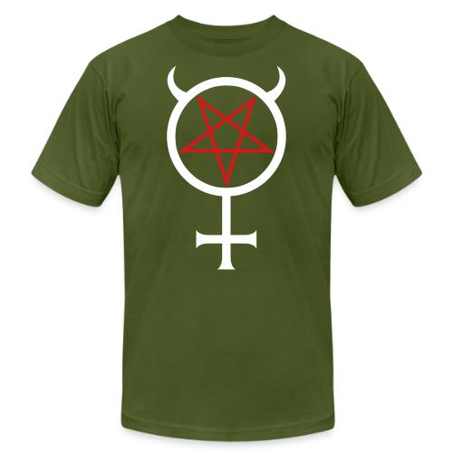 Mercury Pentagram - Unisex Jersey T-Shirt by Bella + Canvas