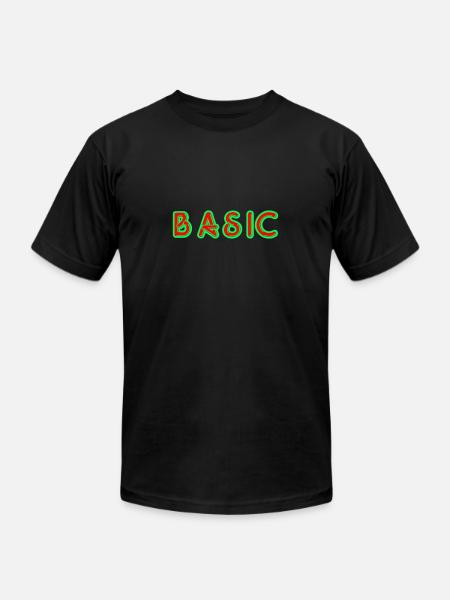 Basic - Unisex Jersey T-Shirt by Bella + Canvas - black