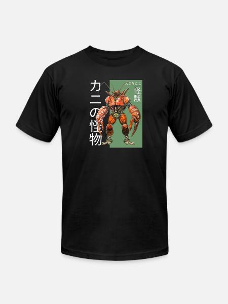 Kaiju Crab: Monstrous Marvel - Unisex Jersey T-Shirt by Bella + Canvas - black