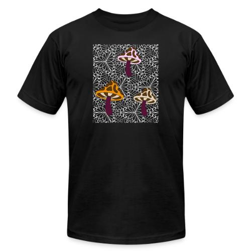 Fall Season Mushroom Designs - Unisex Jersey T-Shirt by Bella + Canvas