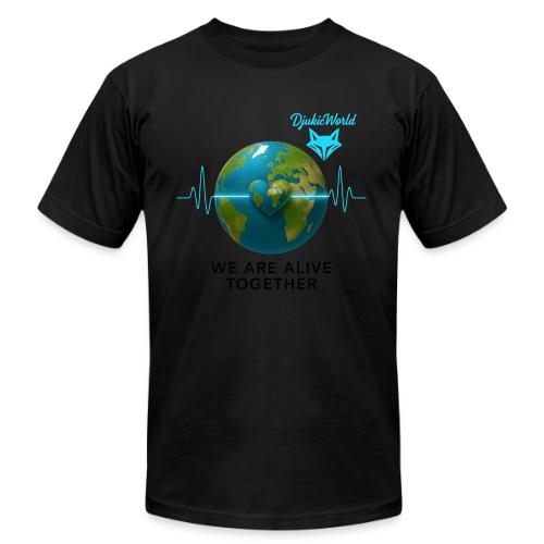 Alive We Live Together bez pozad - Unisex Jersey T-Shirt by Bella + Canvas