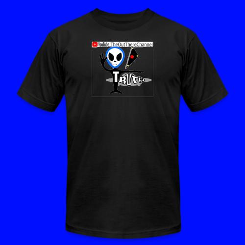 NewOTLogo BigTRANS with Mr Grey Logo Back - Unisex Jersey T-Shirt by Bella + Canvas