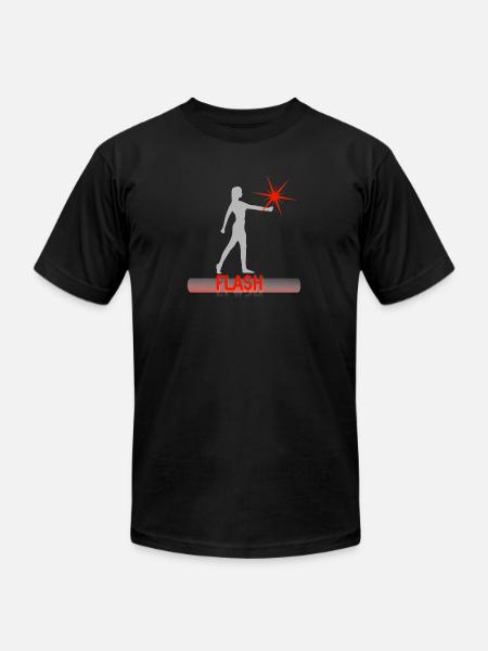 FLASH - Unisex Jersey T-Shirt by Bella + Canvas - black