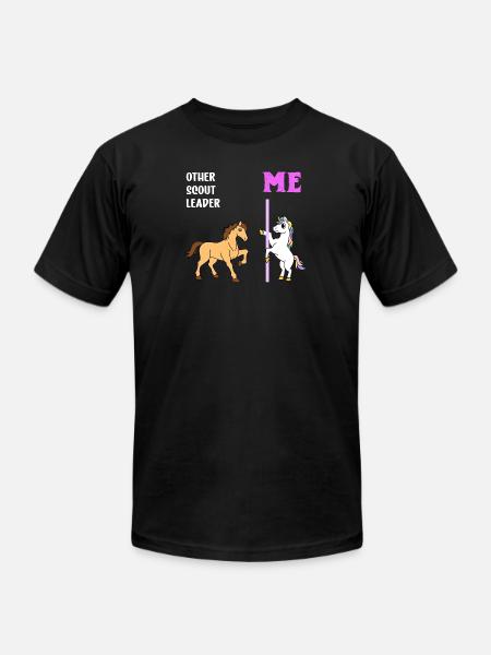 Scout Leader - Unisex Jersey T-Shirt by Bella + Canvas - black