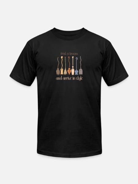 Rent a broom - Unisex Jersey T-Shirt by Bella + Canvas - black