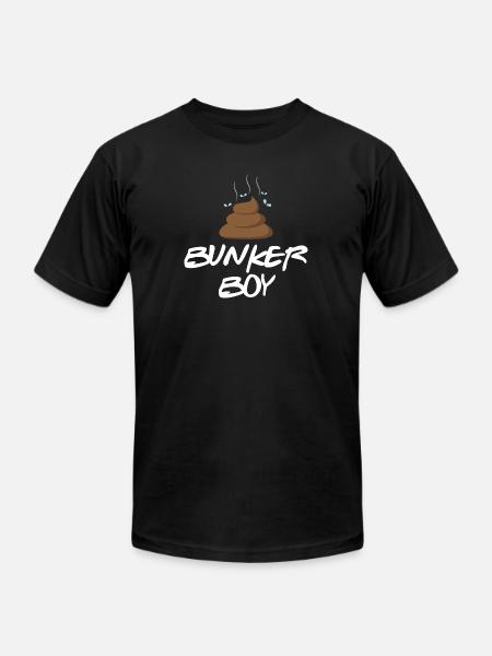 Bunker Boy - Unisex Jersey T-Shirt by Bella + Canvas - black