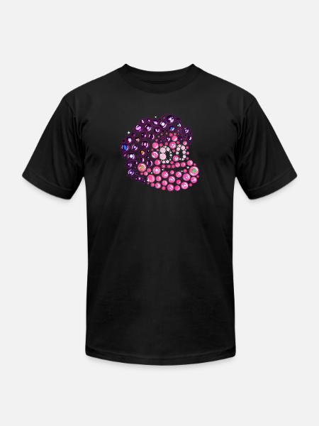 Bubbly Personality - Unisex Jersey T-Shirt by Bella + Canvas - black