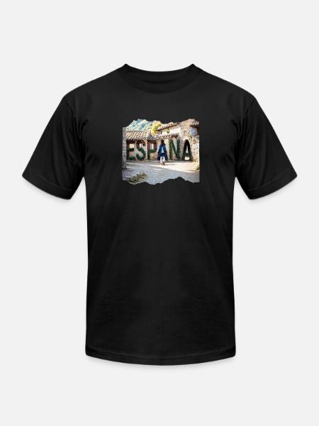 ESPAÑA 24 22 - Unisex Jersey T-Shirt by Bella + Canvas - black