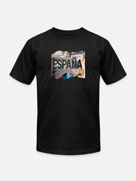 ESPAÑA 24 27 - Unisex Jersey T-Shirt by Bella + Canvas - black