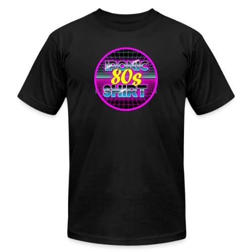 Ironic 80s Shirt - Unisex Jersey T-Shirt by Bella + Canvas