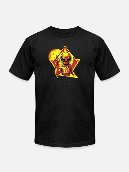 IlluminET150 - Unisex Jersey T-Shirt by Bella + Canvas - black