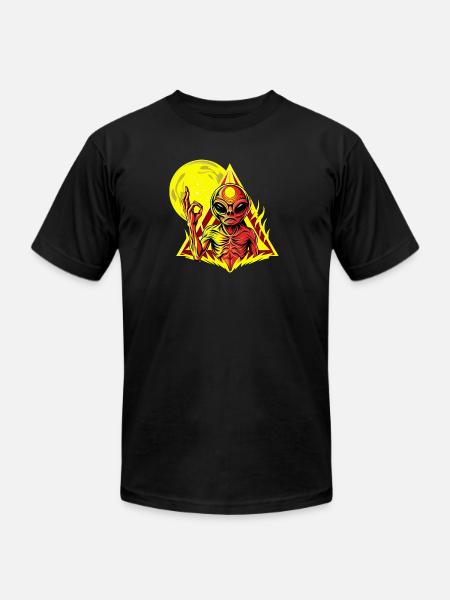 IlluminET155 - Unisex Jersey T-Shirt by Bella + Canvas - black