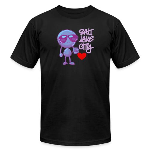 Smoon City 19 Salt Lake City - Unisex Jersey T-Shirt by Bella + Canvas