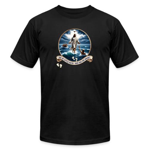 Walking On Water Faith T Shirt, Christian Miracle - Unisex Jersey T-Shirt by Bella + Canvas