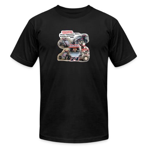 Luke Hall - Eldora Speedway FFN#1 Design 1 - Unisex Jersey T-Shirt by Bella + Canvas