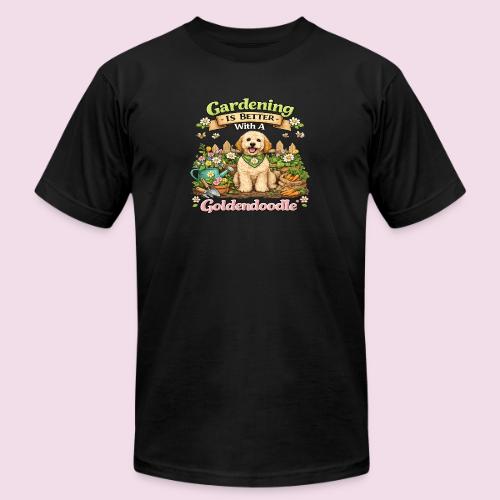 Gardening Is Better With A Goldendoodle - Unisex Jersey T-Shirt by Bella + Canvas