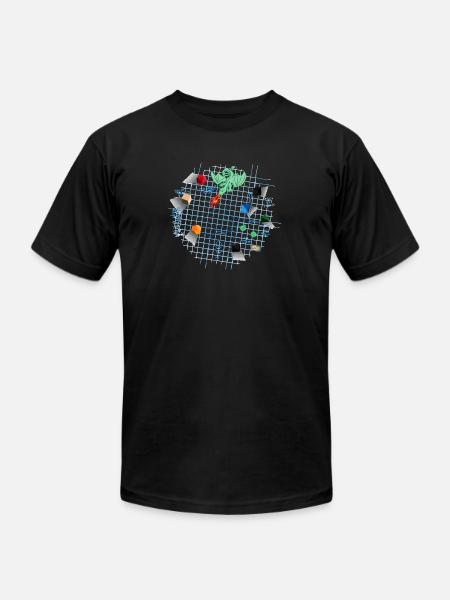 Dungeon Mastery - Unisex Jersey T-Shirt by Bella + Canvas - black