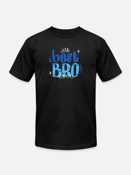 Best BRO - Unisex Jersey T-Shirt by Bella + Canvas - black