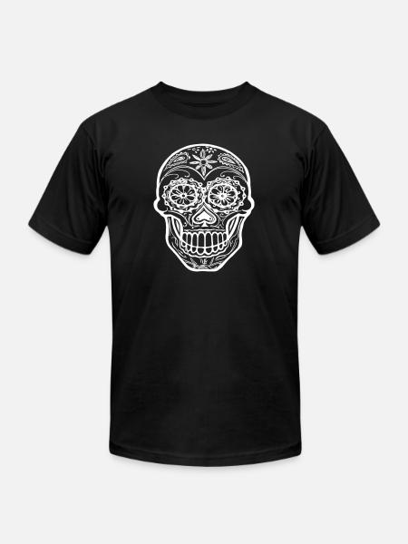 Mexican Mask - Unisex Jersey T-Shirt by Bella + Canvas - black