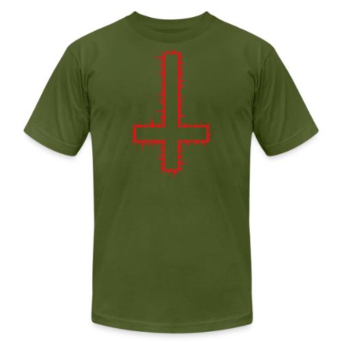 Inverted Cross - Unisex Jersey T-Shirt by Bella + Canvas