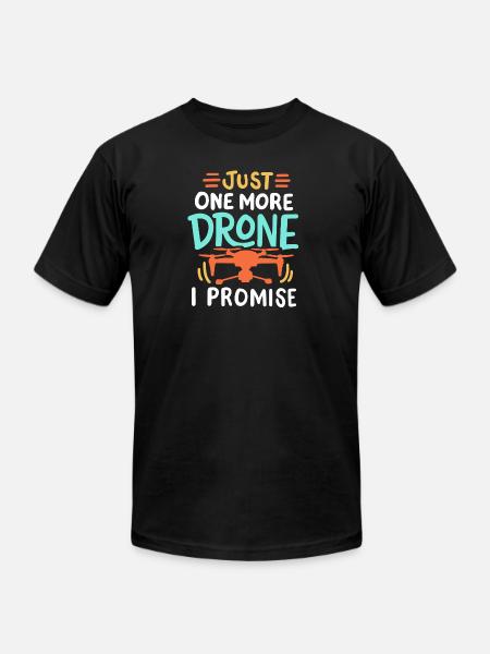 Drone Pilot Drone Racer - Unisex Jersey T-Shirt by Bella + Canvas - black