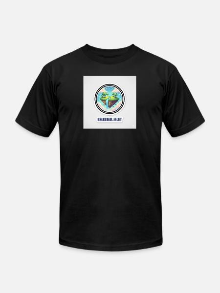 Celestial Islet - Unisex Jersey T-Shirt by Bella + Canvas - black