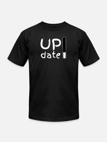 UPdate - Unisex Jersey T-Shirt by Bella + Canvas - black
