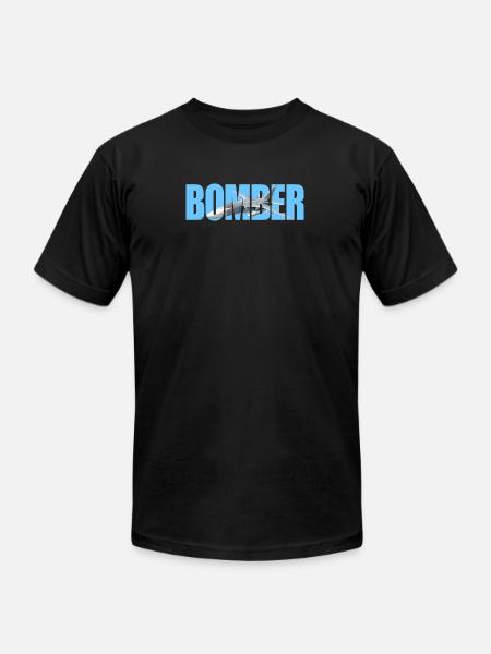 Bomber Su-24 - Unisex Jersey T-Shirt by Bella + Canvas - black