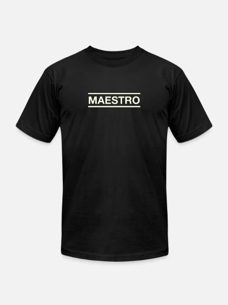 Maestro - Unisex Jersey T-Shirt by Bella + Canvas - black