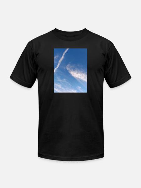 Natural sky - Unisex Jersey T-Shirt by Bella + Canvas - black