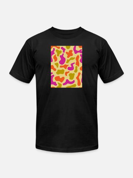 Camo - Unisex Jersey T-Shirt by Bella + Canvas - black