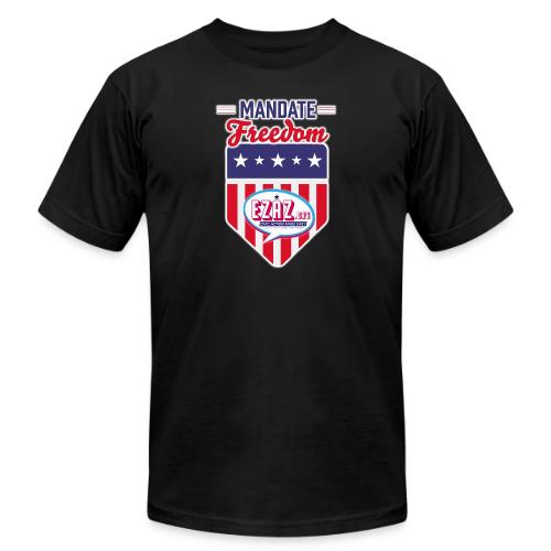 Mandate Freedom (Dark) - Unisex Jersey T-Shirt by Bella + Canvas