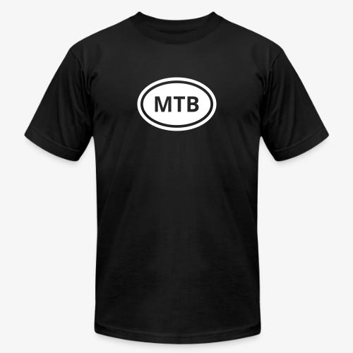 MTB Oval Logo - Unisex Jersey T-Shirt by Bella + Canvas
