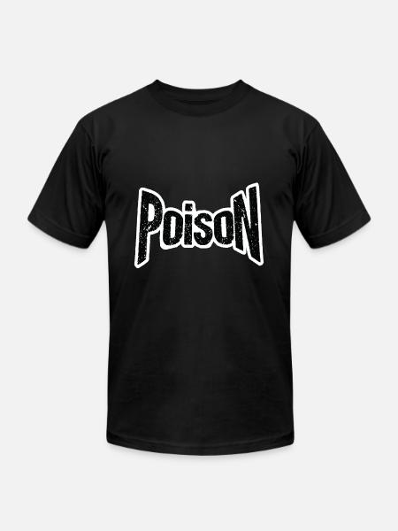 poison title Only - Unisex Jersey T-Shirt by Bella + Canvas - black