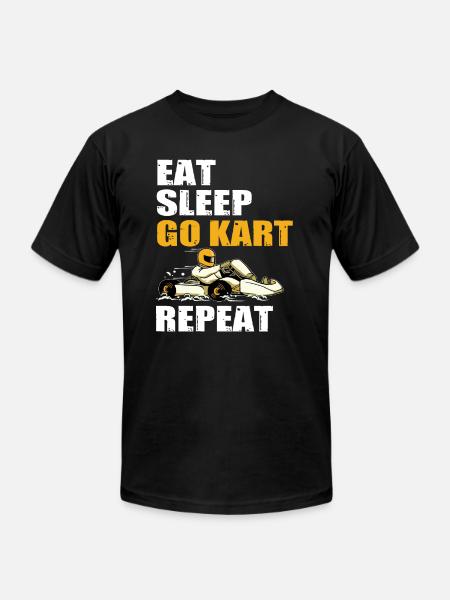 Go Kart - Unisex Jersey T-Shirt by Bella + Canvas - black