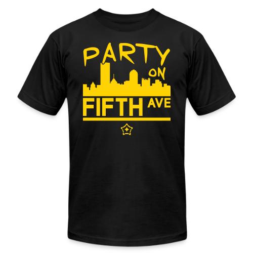 party_on_fifth2 - Unisex Jersey T-Shirt by Bella + Canvas