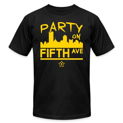 party_on_fifth2 - Unisex Jersey T-Shirt by Bella + Canvas