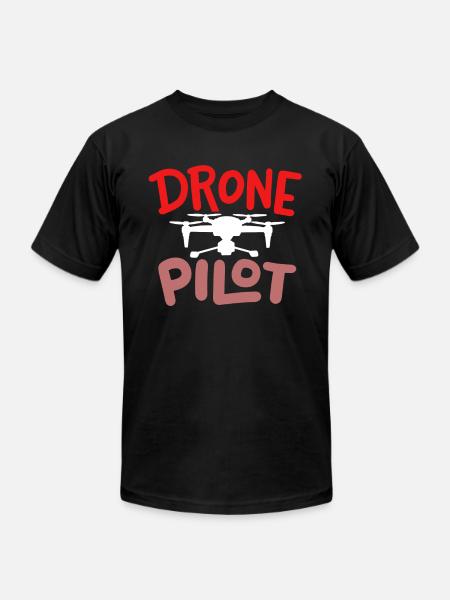 Drone Pilot - Unisex Jersey T-Shirt by Bella + Canvas - black